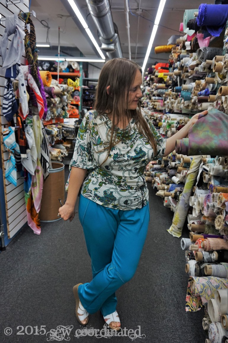 The fabric that caught my eye.